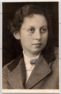 RAD Arbeitsmaiden im Portrait - Heilbronn - RPPC - WK2 Foto-AK 9x14cm