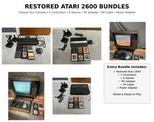 Atari 2600 ULTIMATE Custom Console Bundle, Ma...