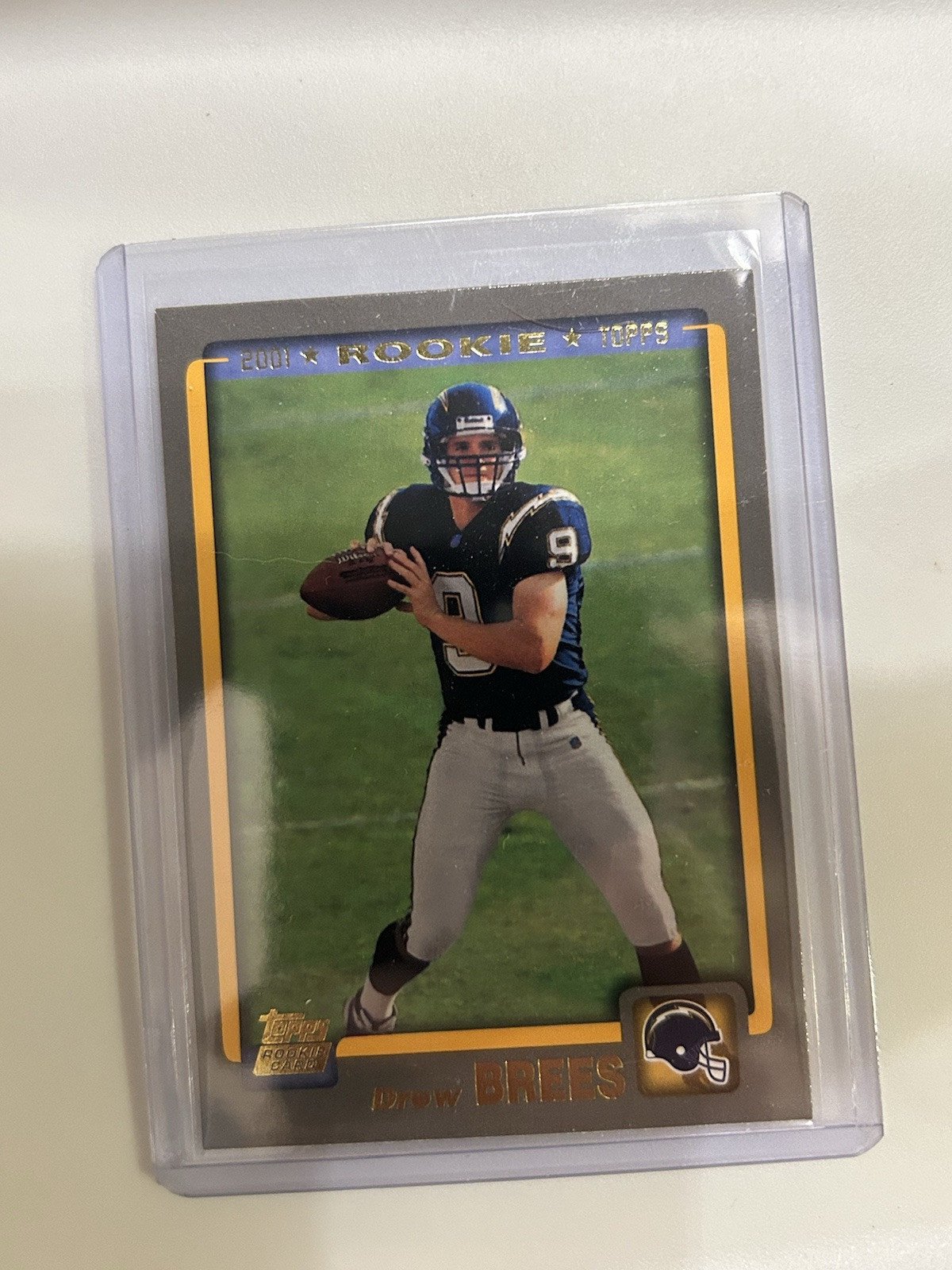 2001 Topps - #328 Drew Brees (RC)