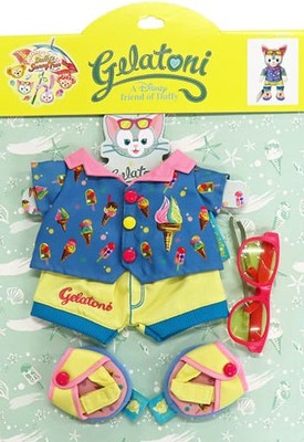Gelatoni Duffy & Friends Costume Set Plush Outfit Tokyo DisneySea