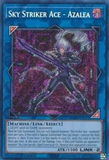 Near Mint Sky Striker Ace - Azalea - BLMR-EN052 - Secret Rare - 1st Edition - Yu