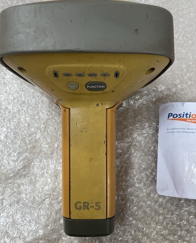 Topcon GR-5 GPS L1 L2 RTK Base or Rover Rover Reciever w/ UHF 2 Radio - Picture 6 of 14