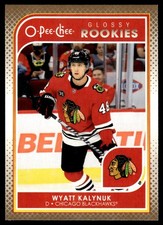 2021-22 Upper Deck O-Pee-Chee Glossy Rookies Bronze Wyatt Kalynuk Chicago