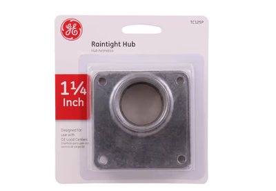 #ad #ad GE 1 1 4 Inch Raintight Hub TC125P 1.25quot; for use with GE Load Centers $9.95