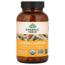Ashwagandha, 180 Vegetarian Caps 400 mg per Capsule 