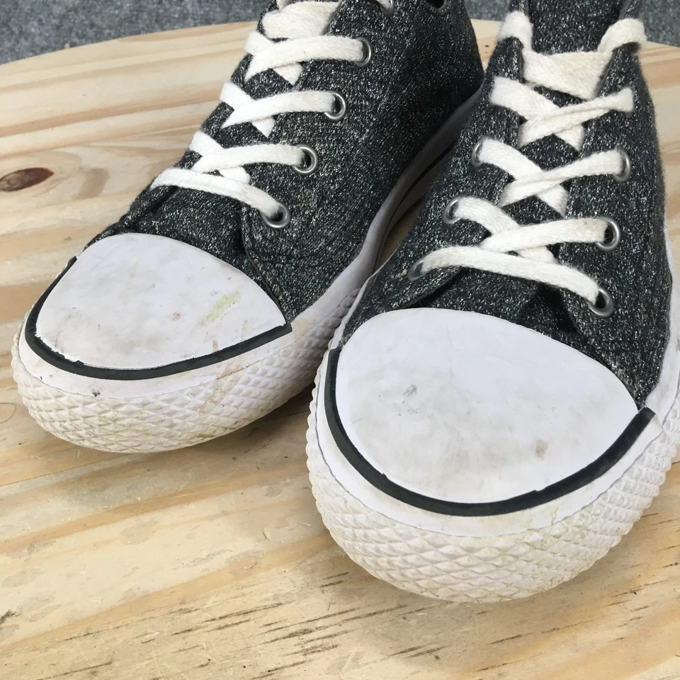 Airwalk Zapatos Juveniles 4 Tenis Tela Plateada Con Cordones Parte Superior Baja Informal Comodidad Foto 4 de 4