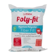 Fairfield World Poly-Fil  Premium Polyester Fiber Fill, 16oz Bag, Pack Of One