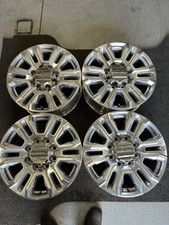 20" POLISHED GMC SIERRA DENALI 2500 3500 FACTORY OEM WHEELS RIMS #187