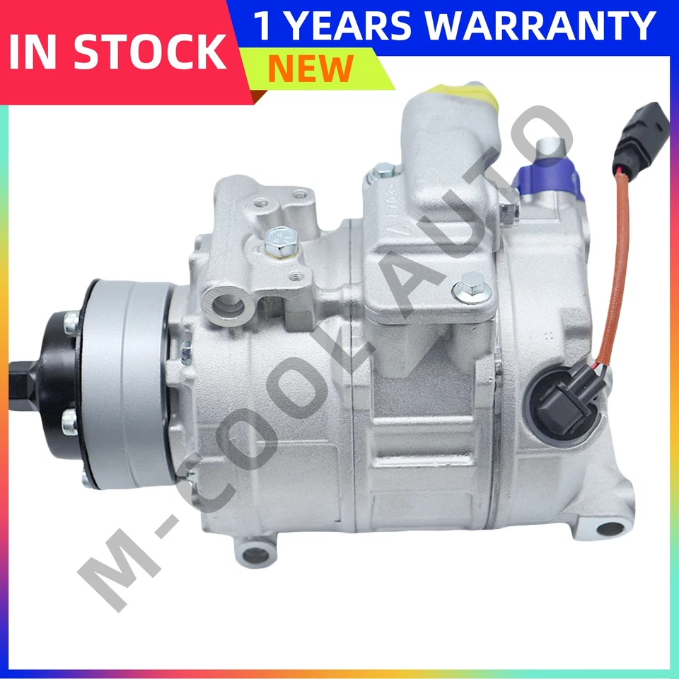 Compresor de aire acondicionado para VOLKSWAGEN TOUAREG AUDI A4 S4 RS4 S5 A6 S6 Q7 A8 S8 R8 7SEU17C Foto 2 de 4