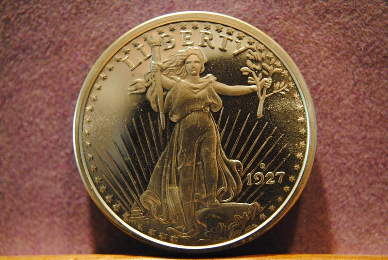 1927-D  Augustus Saint-Gaudens'  "Double Eagle" - Golden State Mint