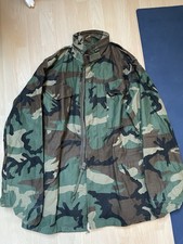 Original US M65 Feldjacke/Field Jacket Woodland Small-Long 1991 Vintage US Army 