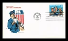 FIRST DAY OF ISSUE COVER HF CACHET UNITED STATES LETTER CARRIERS WE DELIVER