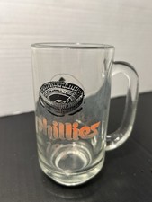 Vintage Philadelphia Phillies Veterans Stadium Grand Slam Room Glass Mug