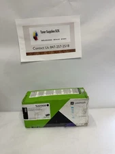 Genuine Lexmark 52D1X0E Extra High Yield Black Toner OPEN BOX SEALED BAG