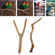 Wood Bird Perch Stand Bird Stand for Budgies Bluebird Parrots