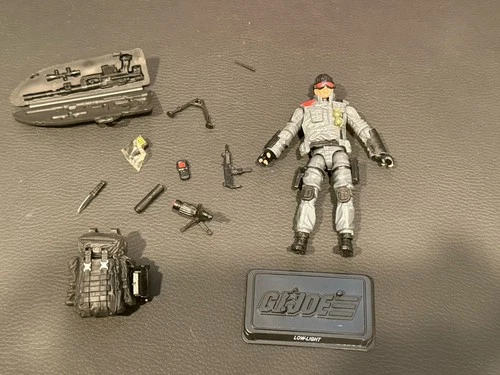 GI Joe 50th Anniversary Low Light v8 (from Night Marksmen Set) Loose