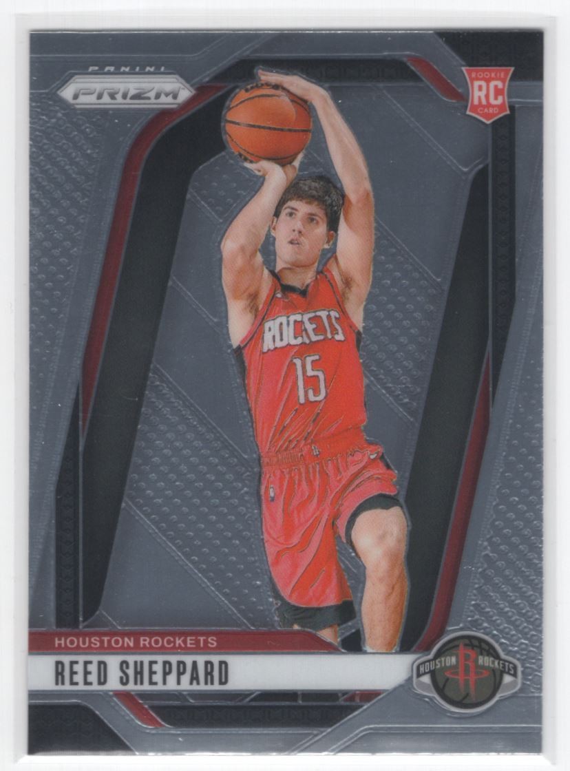 #268 2024-25 Prizm BASE Reed Sheppard RC Rockets