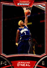 2008-09 Bowman Chrome #87 Jermaine O'Neal Indiana Pacers