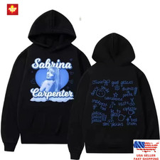 HOT Sabrina Carpenter Hoodie 2 Sides Short N  Sweet Album Merch Tour 2025 S-5X
