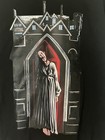 Gothic Horror Sweatshirt XL Black Graphic Haunted House Creepy Art Crewneck — photo 2