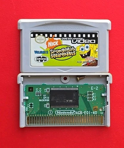 Game Boy Advance Video: SpongeBob SquarePants, Vol. 2 Nintendo Game Boy GBA