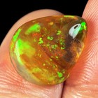 6.2Ct African Polished Crystal Opal Cab Specimen UPWC1055 — photo 1