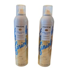 Pantene Pro-V Extra Strong Hold Hairspray Level 5 7 oz Lot of 2 Controls Frizz