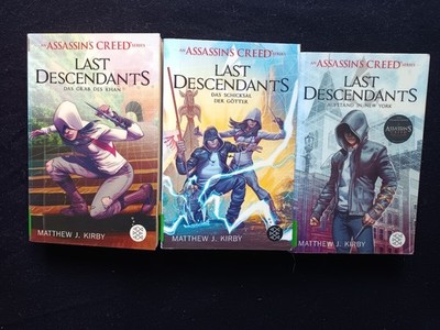 LAST DESCENDANTS  - Bd. 1 - 3 der Trilogie zu ASSASSIN'S CREED Matthew J. Kirby