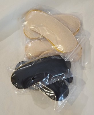 12 Shoe Heel Inserts Keep Your Feet In Your Shoes Beige an Black 3 Sets Sticky