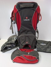 Little Life Babytrage Cross Country S2 - Rot & Grau Kleinkind Rucksack
