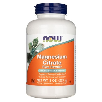 Now Foods Magnesiumzitrat Pulver, 227 g