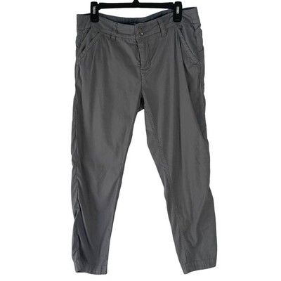 Horny Toad Women's Size 10 Grey Cargo Outdoor Cropped Pants
