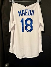 Los Angeles Dodgers Kenta Maeda Signed Majestic Jersey Fanatics/MLB Certified