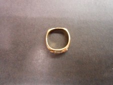 Custom made men's 14kt ring w/ 1.31tw diamonds