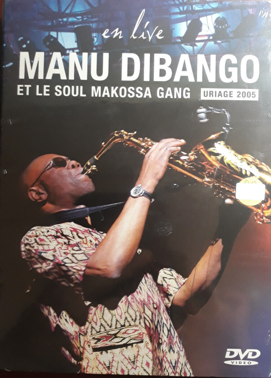MANU DIBANGO ET LE SOUL MAKOSSA GANG-EN LIVE URIAGE 2005 *DVD BRAND NEW SEALED