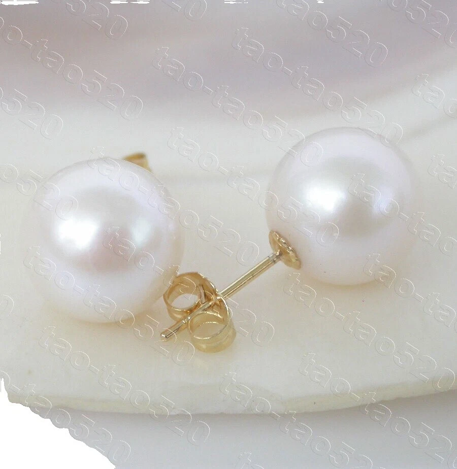 Natural Pearl Stud Fashion Earrings