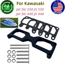 US For Kawasaki 46/44mm Carb Intake Manifold Spacer Kit JS440 Jet Ski 550 SX