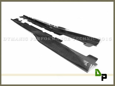 R1 Style Carbon Fiber Side Skirt Lip for 2016-2018 Chevy Camaro V8 SS Only