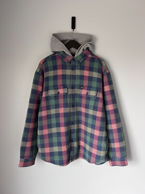 SUPREME 24AWワッフルプレイドフードシャツ マルチカラー 新品未使用 SUPREME 24AWワッフルプレイドフードシャツ マルチカラー