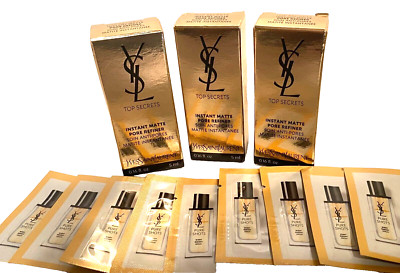 Yves Saint Laurent Top Secrets Instant Matte Pore Refiner &Pure Shots  - Travel