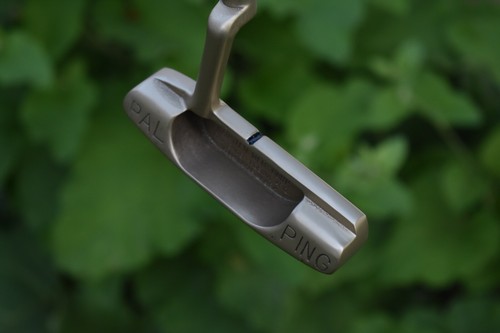 CUSTOM Satin Ping Pal Karsten 85020 Blade Putter / Classic Engraved / Stunning - Picture 9 of 21