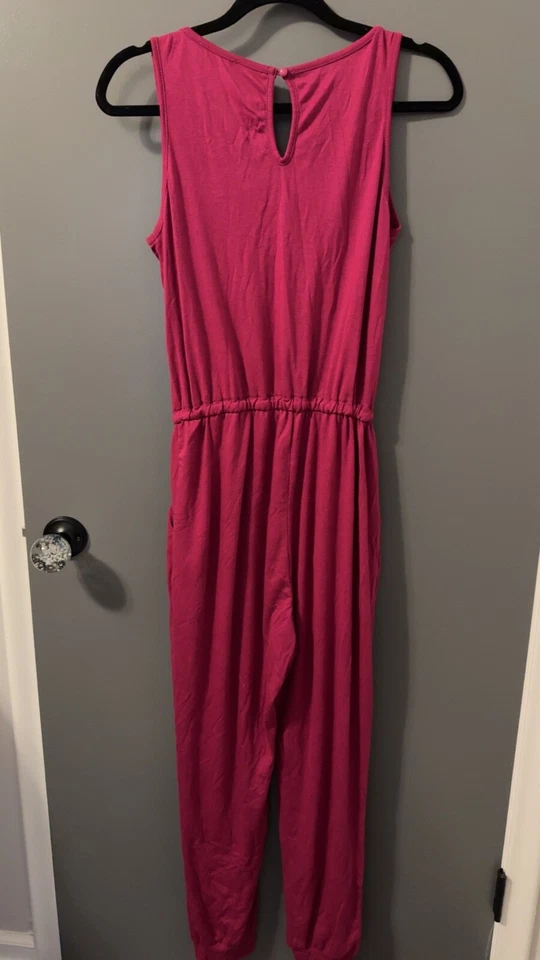 Pink Spring/Summer jumpsuit-size small - Изображение 4 из 4