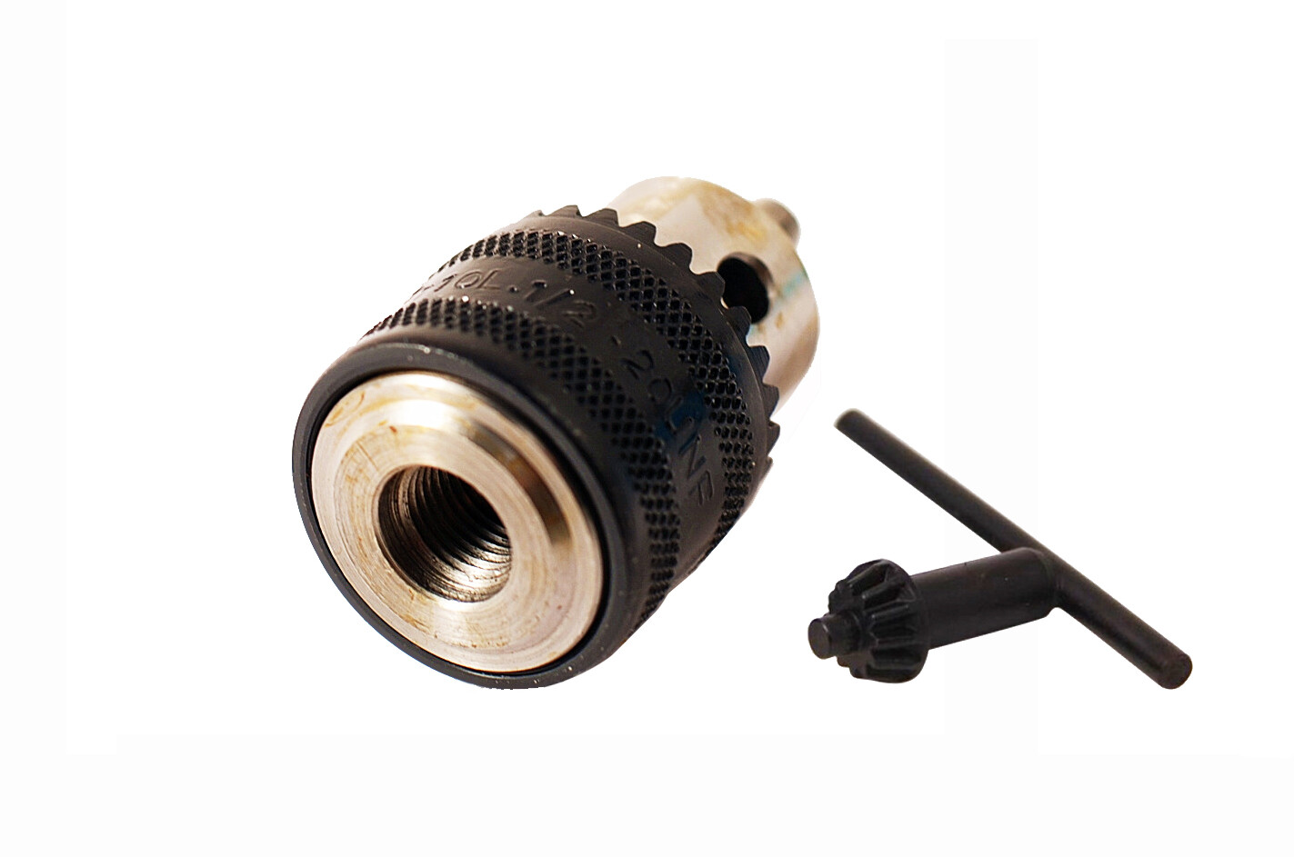 TDL Original Germany 10mm 3-Jaw Drill Chuck with Key B 10L-1/2" -20 UNF DIN6349