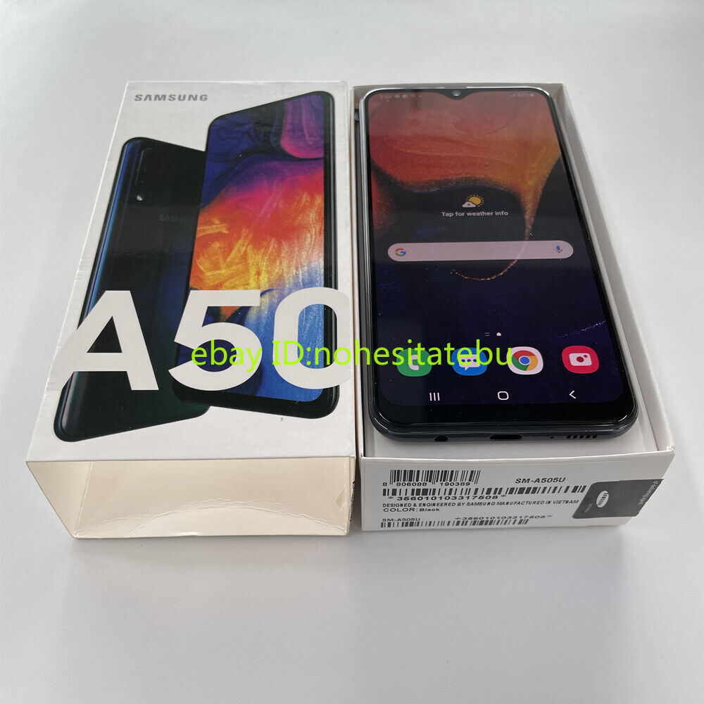 Samsung Galaxy A50 SM-A505F/DS Dual SIM 128GB ROM -New