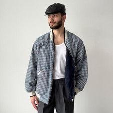 Vintage 90s Men's Lacoste Reversible Bomber Jacket Size 54 L 