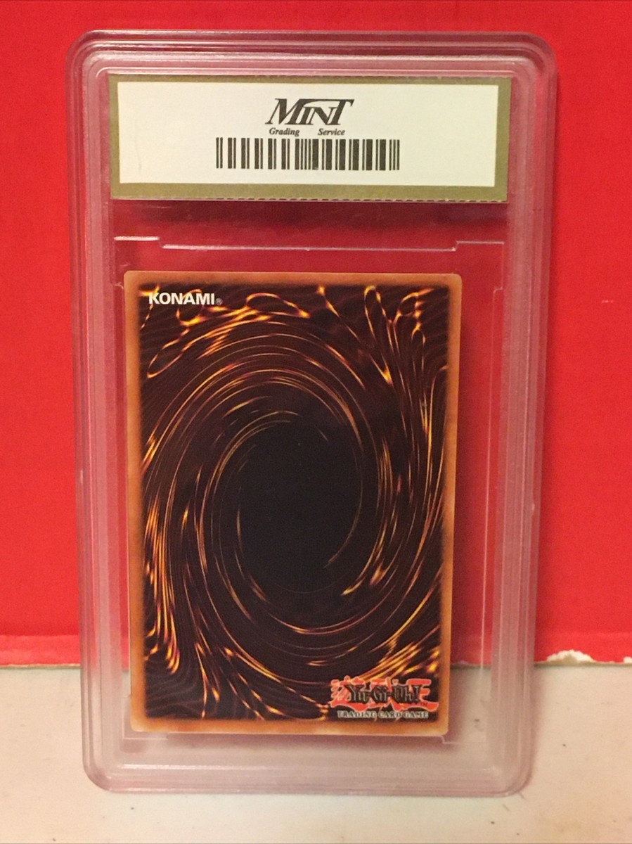 Yugioh Just Desserts Graded 10 Trap Card 2001 Upper Deck Mint