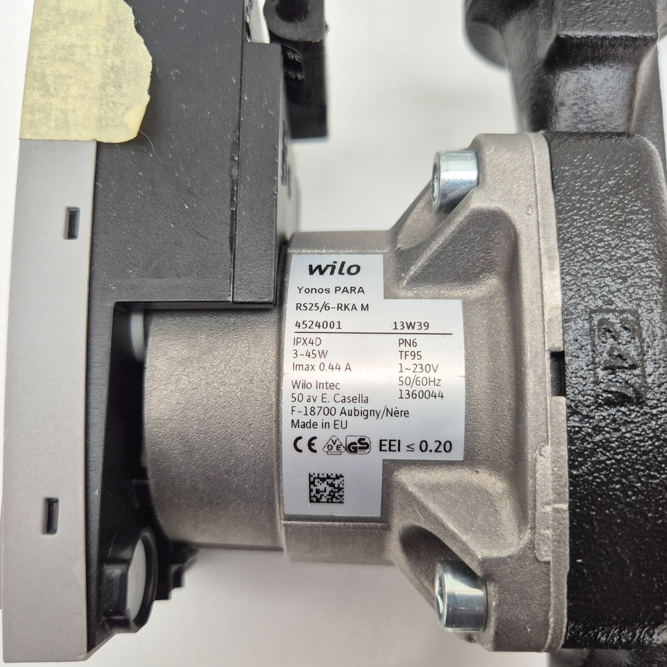 Wilo Yonos Pico plus 25/1-6 Umwälzpumpe Heizungspumpe Rp 1, G 1 1/2, 230V - 4215504 Wilo Yonos Pico plus 25/1-6 Umwälzpumpe Heizungspumpe Rp 1, G 1 1/2, 230V - 4215504