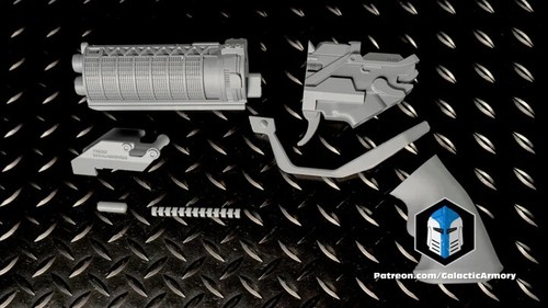 Blade Runner - K's Blaster - DIY - Picture 4 of 6