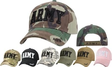 ARMY Tactical Cap Deluxe Embroidered Adjustable US Military Camo Ball Hat