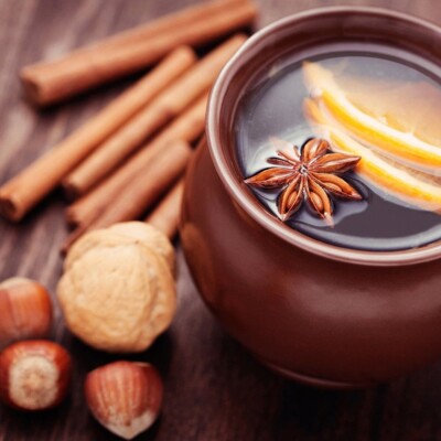 2 Dozen MULLED CIDER & CHESTNUTS Scented Handmade Drop Candle Wax Tarts Melts